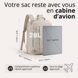 Sac à dos intelligent pour cabine d'avion BLAST 28 L