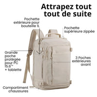 Sac à dos intelligent pour cabine d'avion BLAST 28 L